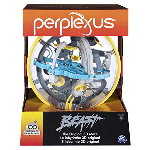 Perplexus, Beast 3D Gravity Maze Game Brain Teaser Fidget Toy Puzzle Ball