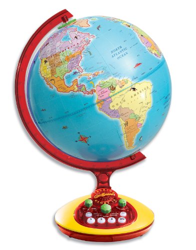 Educational Insights Geosafari Talking Globe Jr., 4 C Batteries or AC Adapter Required